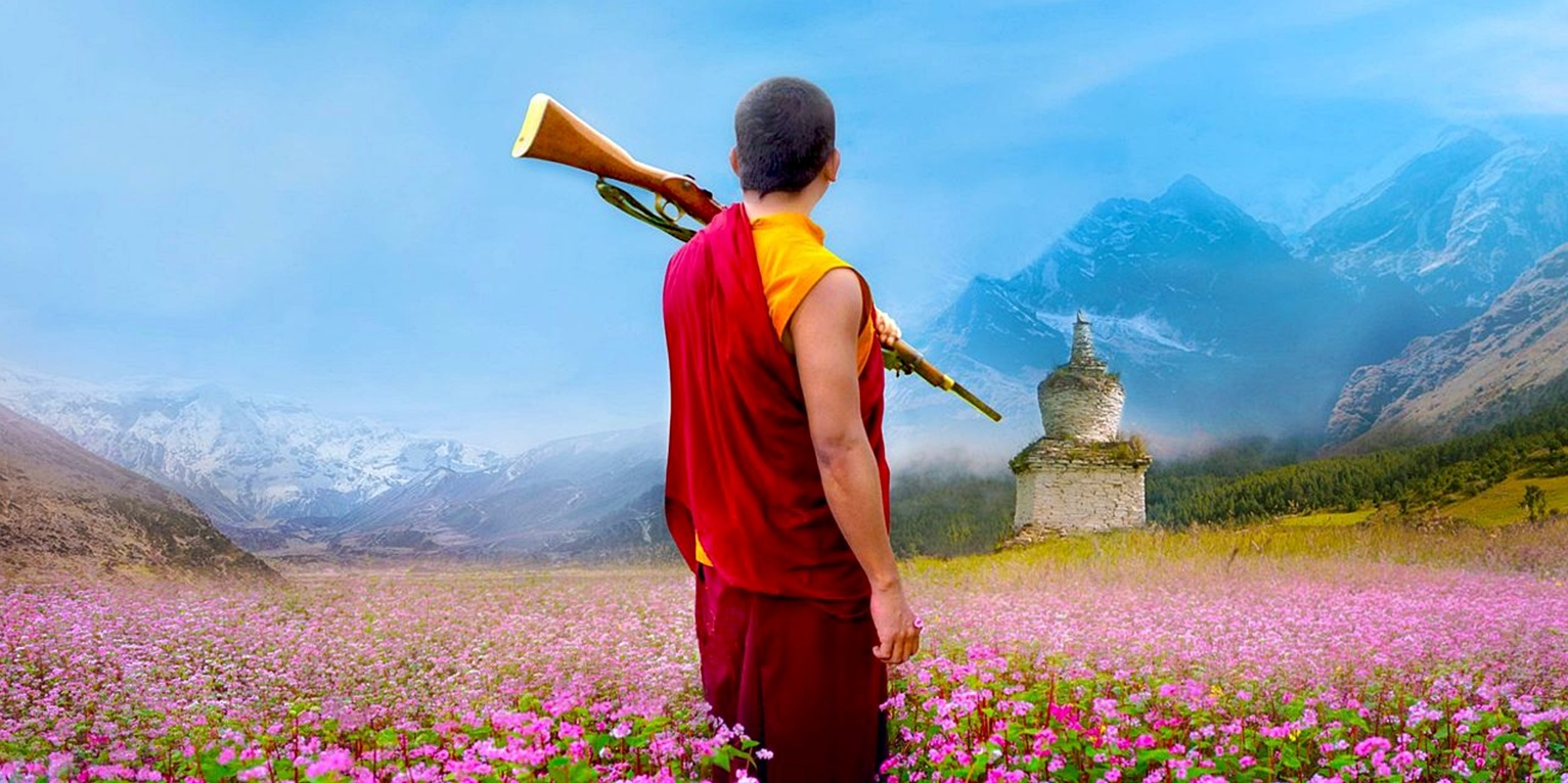 Immagine da THE MONK AND THE GUN